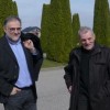 Le président Jarlier et le maire de Hadol Roger Colin