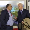 Le président Jarlier avec Jean-Yves Caullet, président de l'ONF